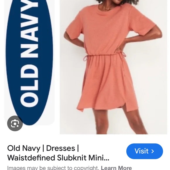 Old Navy defined waist XXL short sleeve Slub knit mini - Picture 8 of 9